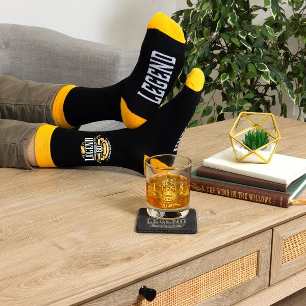 Pavilion Gift Company 60 Years Bamboo Crew Socks