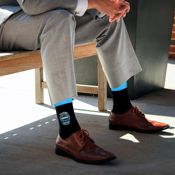 Pavilion Gift Company 75 Years Bamboo Crew Socks