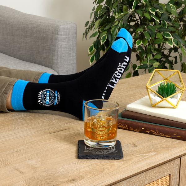 Pavilion Gift Company 75 Years Bamboo Crew Socks