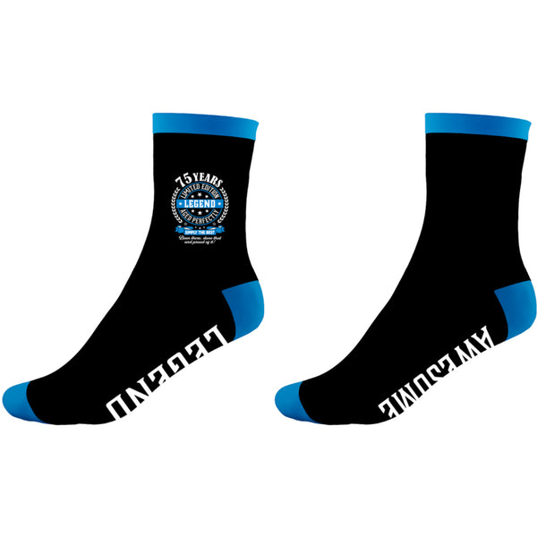 pavilion gift company 75 Years Bamboo Crew Socks