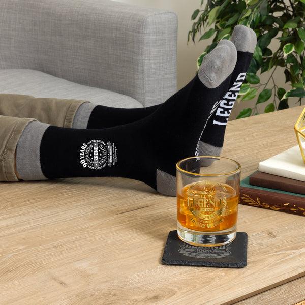 Pavilion Gift Company 90 Years Bamboo Crew Socks