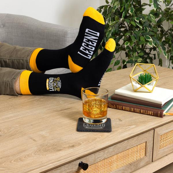 Pavilion Gift Company 95 Years Bamboo Crew Socks