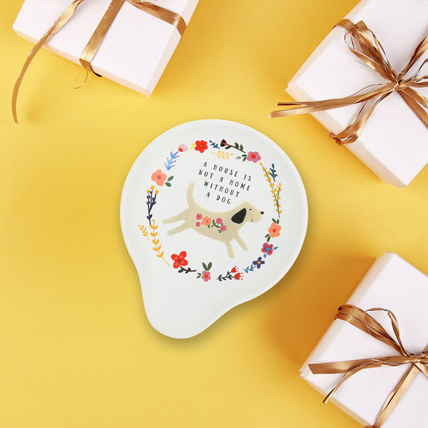 Pavilion Gift Company A Dog Spoon Rest
