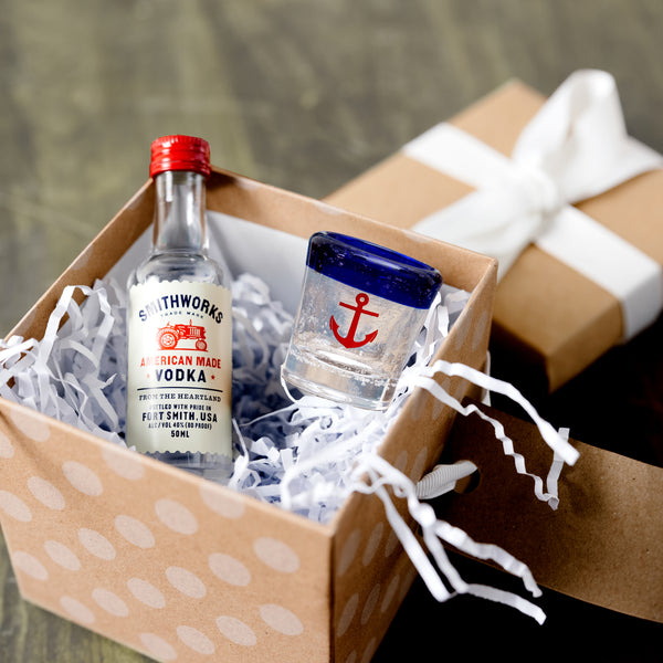 Pavilion Gift Company Anchor Bubble Shot Glass