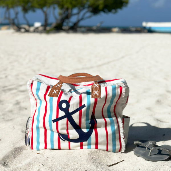 Pavilion Gift Company Anchor Canvas Tote