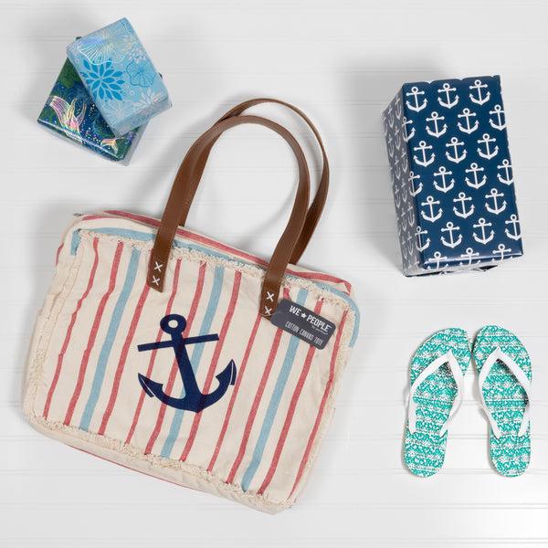 Pavilion Gift Company Anchor Canvas Tote