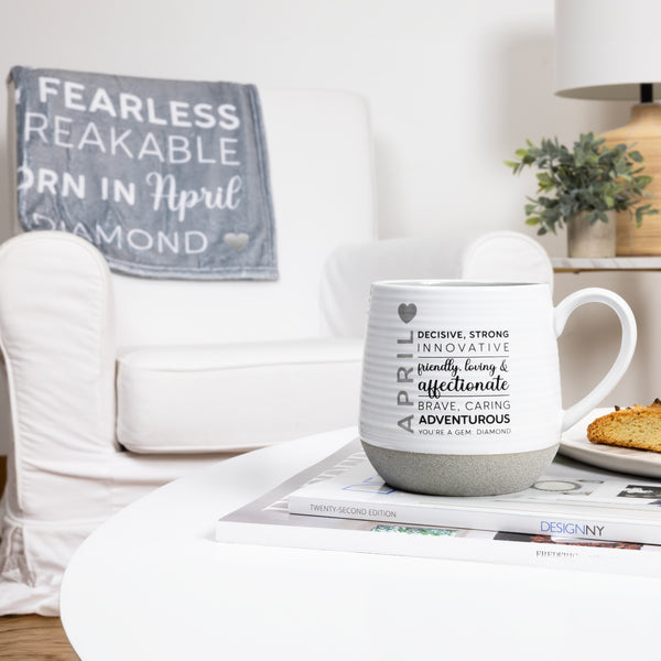 Pavilion Gift Company April 18 Oz Mug