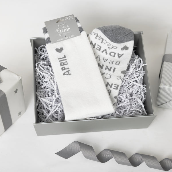 Pavilion Gift Company April M/L Unisex Crew Sock