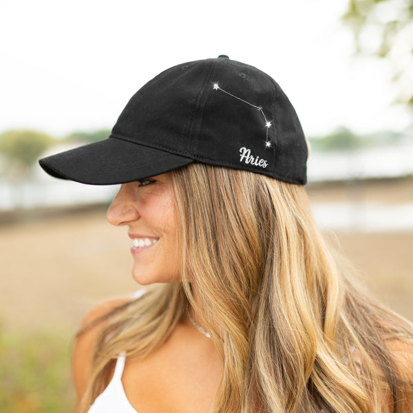 Pavilion Gift Company Aries Black Adjustable Hat
