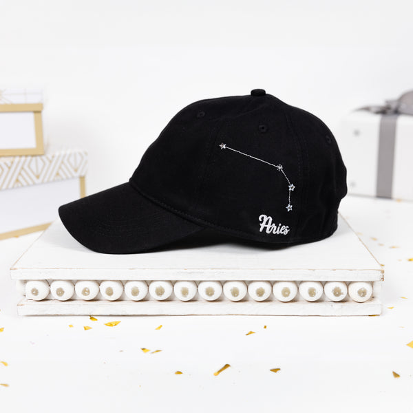 Pavilion Gift Company Aries Black Adjustable Hat