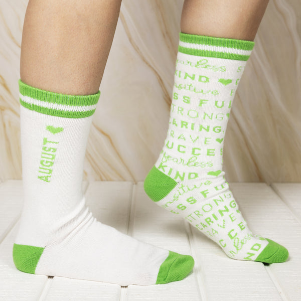 Pavilion Gift Company August M/L Unisex Crew Sock