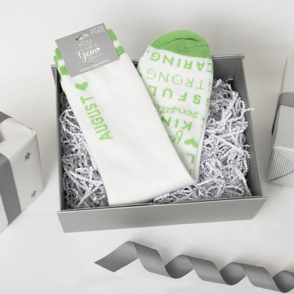 Pavilion Gift Company August M/L Unisex Crew Sock