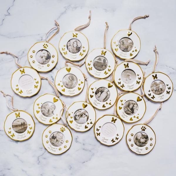 Pavilion Gift Company Aunt 4" Photo Frame Ornament