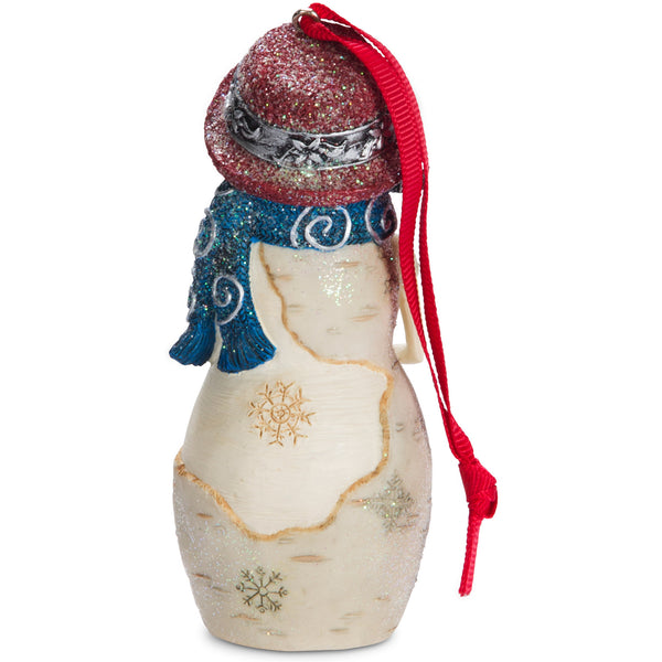 Pavilion Gift Company Aunt 4" Snowwoman Ornament