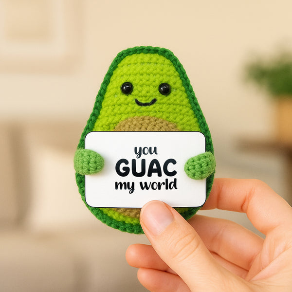 Pavilion Gift Company Avocado Crocheted Mini