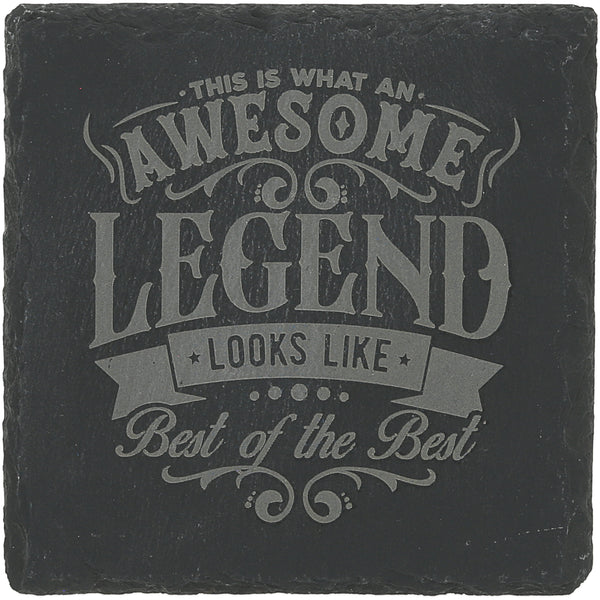pavilion gift company Awesome 4" Slate Coaster