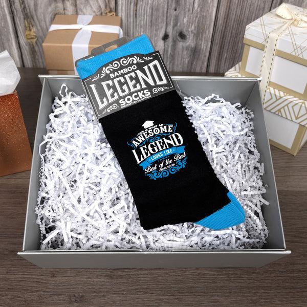 Pavilion Gift Company Awesome Bamboo Crew Socks