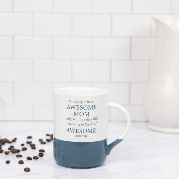 Pavilion Gift Company Awesome Mom 18 Oz Mug