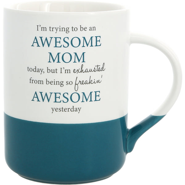 pavilion gift company Awesome Mom 18 oz Mug