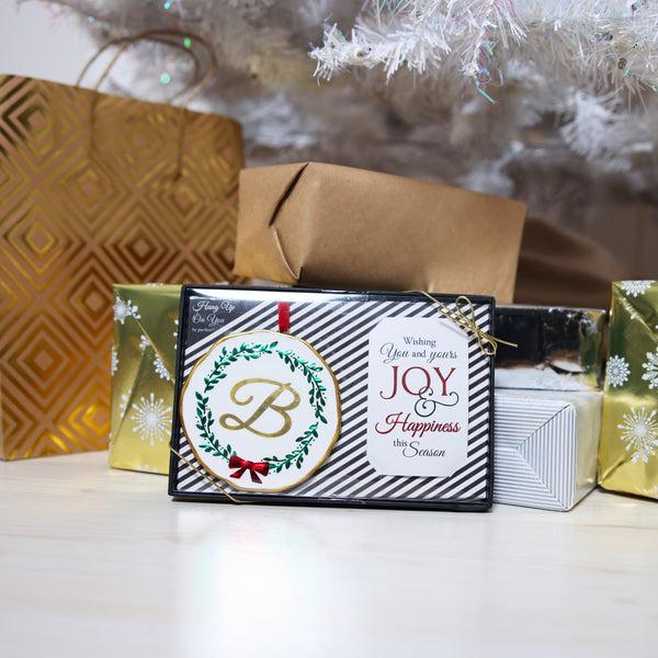 Pavilion Gift Company B 4" Monogram Ornament