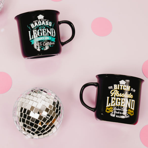 Pavilion Gift Company Badass 13 Oz Mug