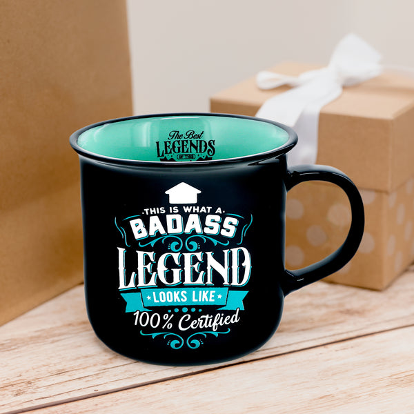Pavilion Gift Company Badass 13 Oz Mug