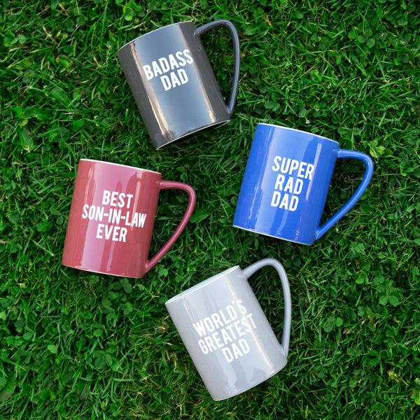 Pavilion Gift Company Badass Dad 18 Oz Mug