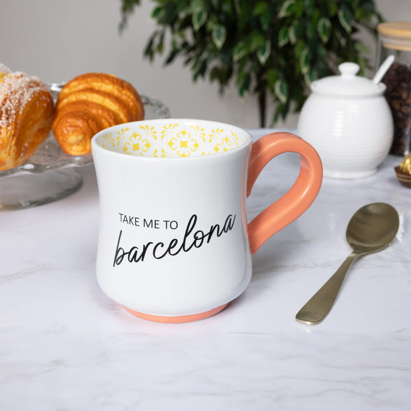 Pavilion Gift Company Barcelona 16 Oz Mug