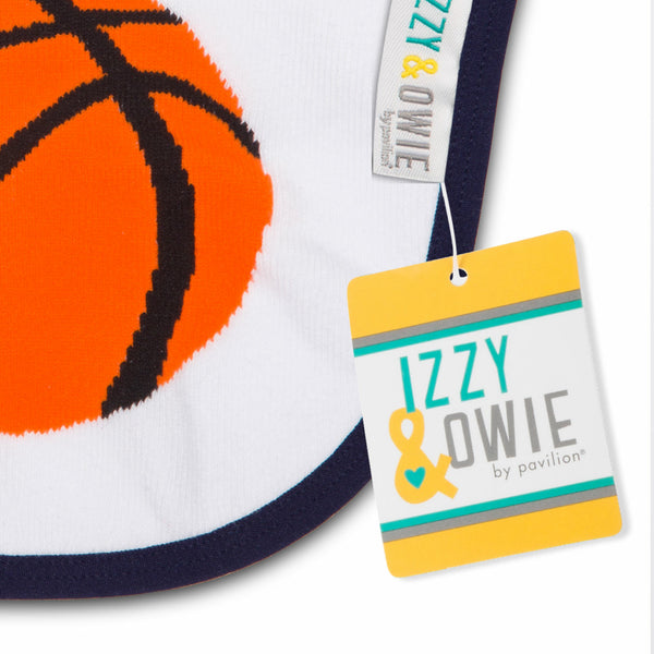 Pavilion Gift Company Basketball Baby Bib