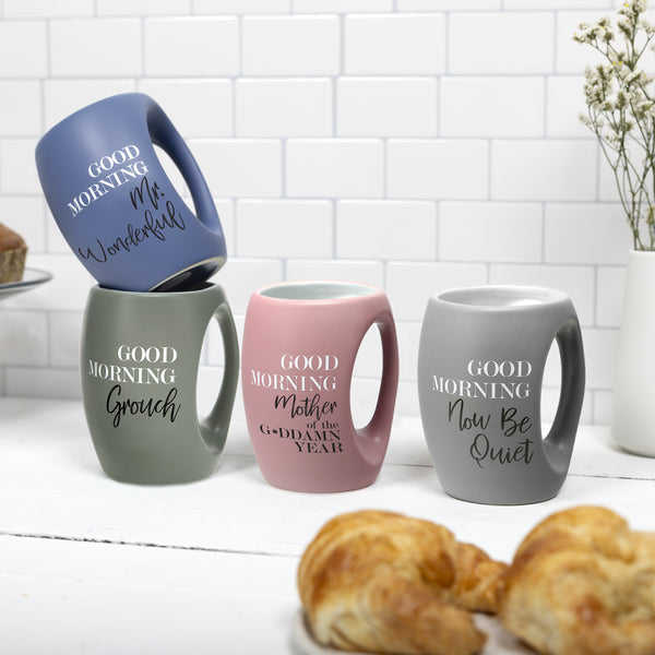 Pavilion Gift Company Be Quiet 16 Oz Cup