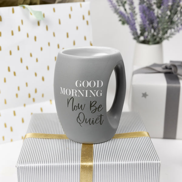 Pavilion Gift Company Be Quiet 16 Oz Cup