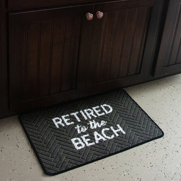 Pavilion Gift Company Beach 27.5" X 17.75" Floor Mat