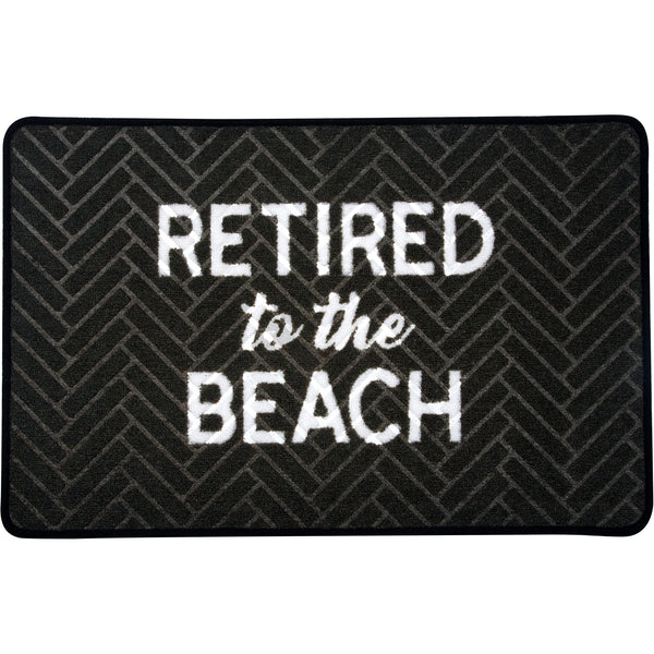 pavilion gift company Beach 27.5" x 17.75" Floor Mat