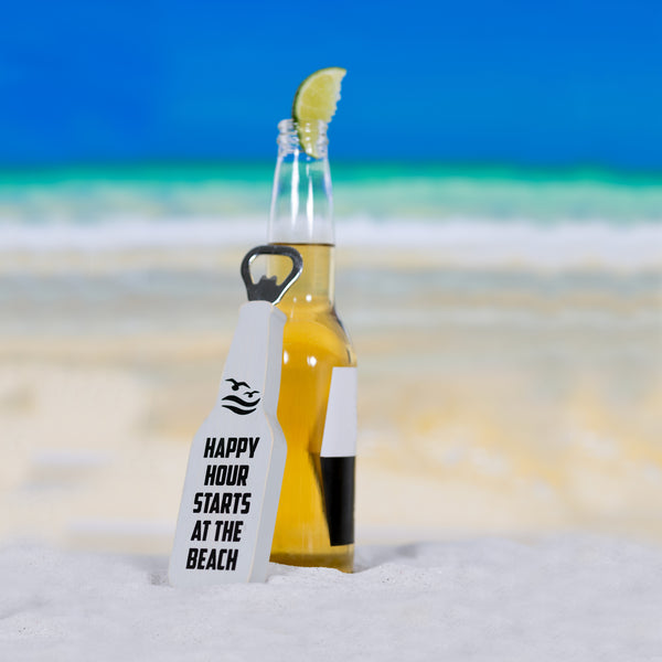 Pavilion Gift Company Beach 7" Bottle Opener Magnet