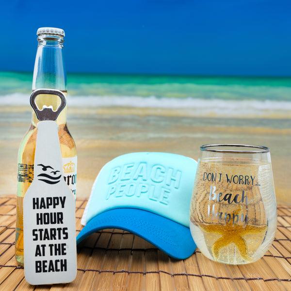 Pavilion Gift Company Beach 7" Bottle Opener Magnet