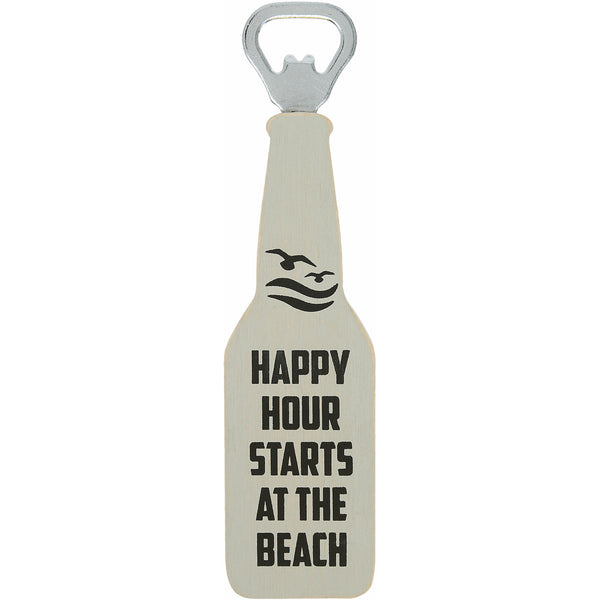 pavilion gift company Beach 7" Bottle Opener Magnet
