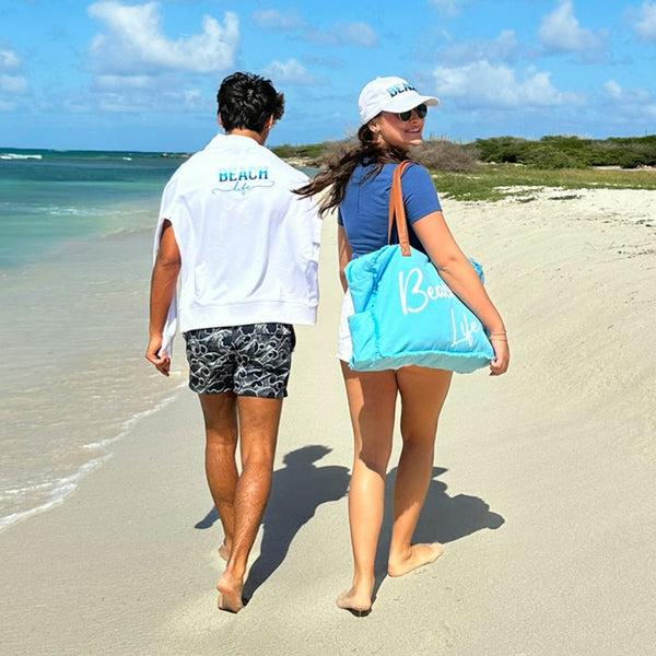 Pavilion Gift Company Beach Canvas Tote