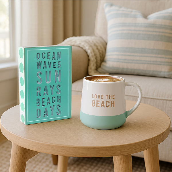 Pavilion Gift Company Beach Days 4" X 6" MDF Plaque