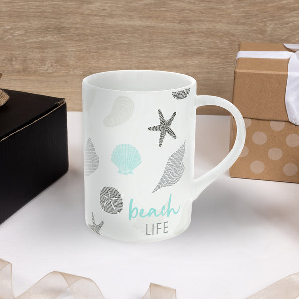 Pavilion Gift Company Beach Life 18 Oz Mug