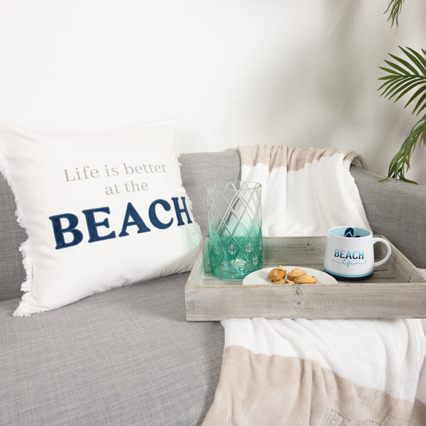 Pavilion Gift Company Beach Life 18 Oz Mug