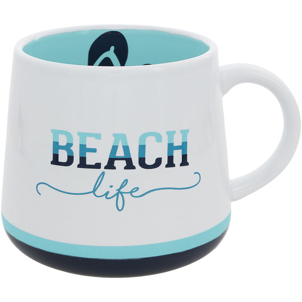 pavilion gift company Beach Life 18 oz Mug