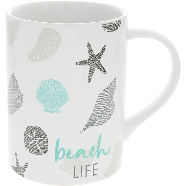 pavilion gift company Beach Life 18 oz Mug