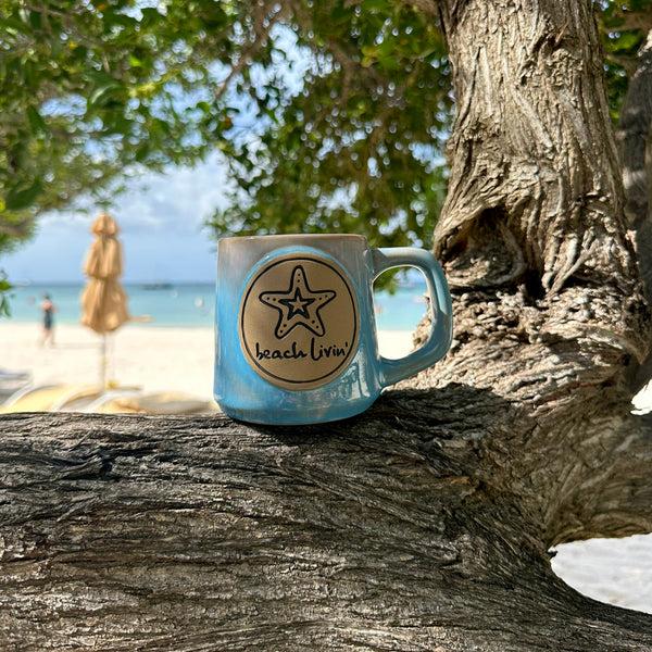 Pavilion Gift Company Beach Livin' 15 Oz Mug