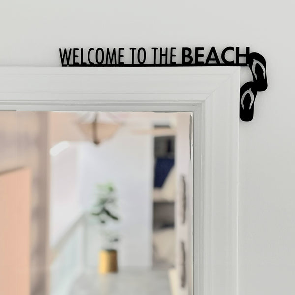 Pavilion Gift Company Beach Metal Door Topper