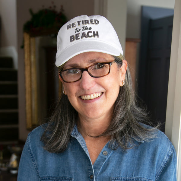 Pavilion Gift Company Beach White Adjustable Hat