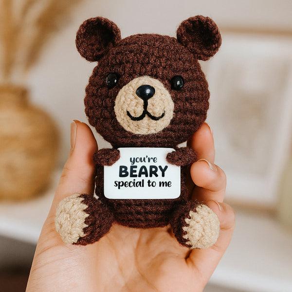 Pavilion Gift Company Bear Crocheted Mini