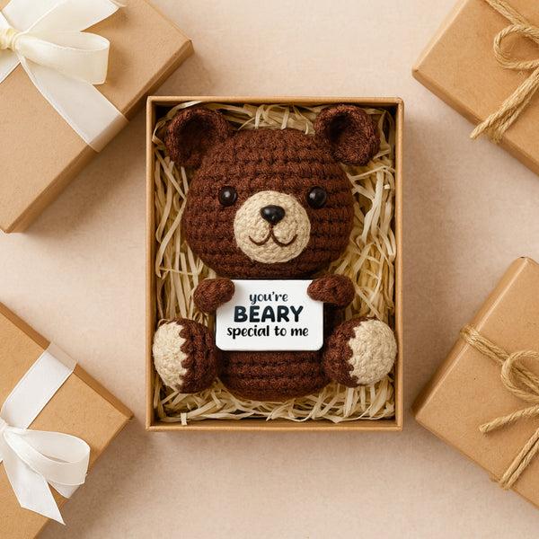 Pavilion Gift Company Bear Crocheted Mini