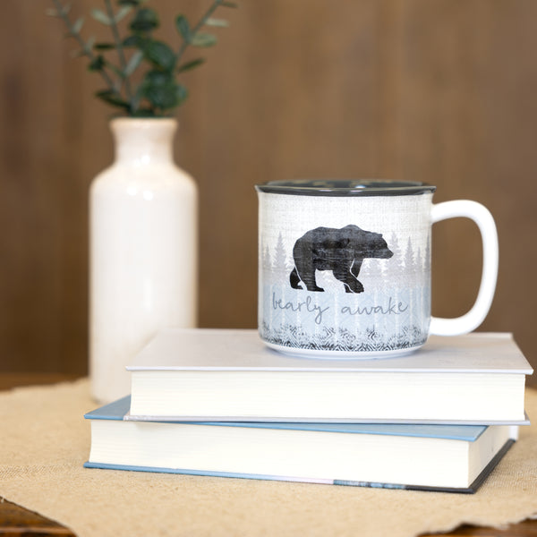 Pavilion Gift Company Bearly 17 Oz Mug