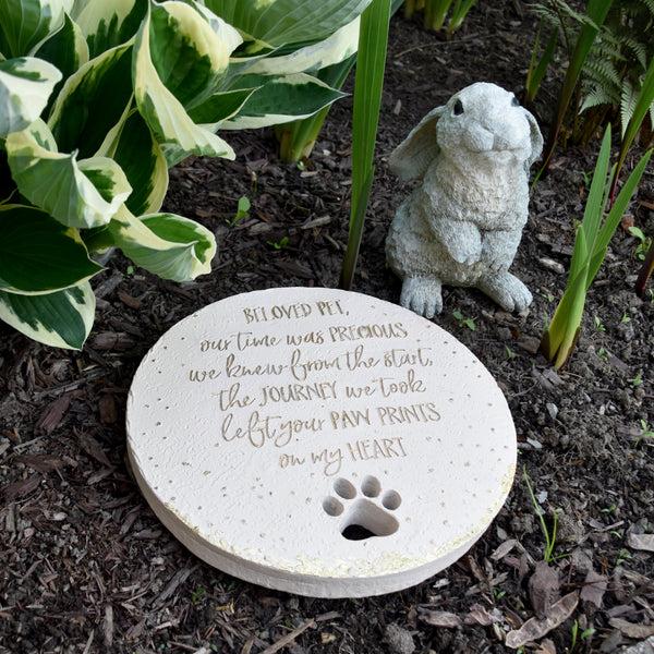 Pavilion Gift Company Beloved Pet 10" Garden Stone