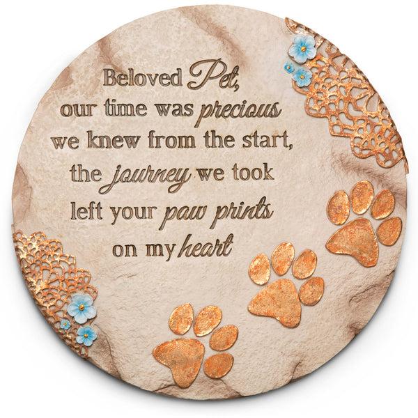 pavilion gift company Beloved Pet 10" Garden Stone
